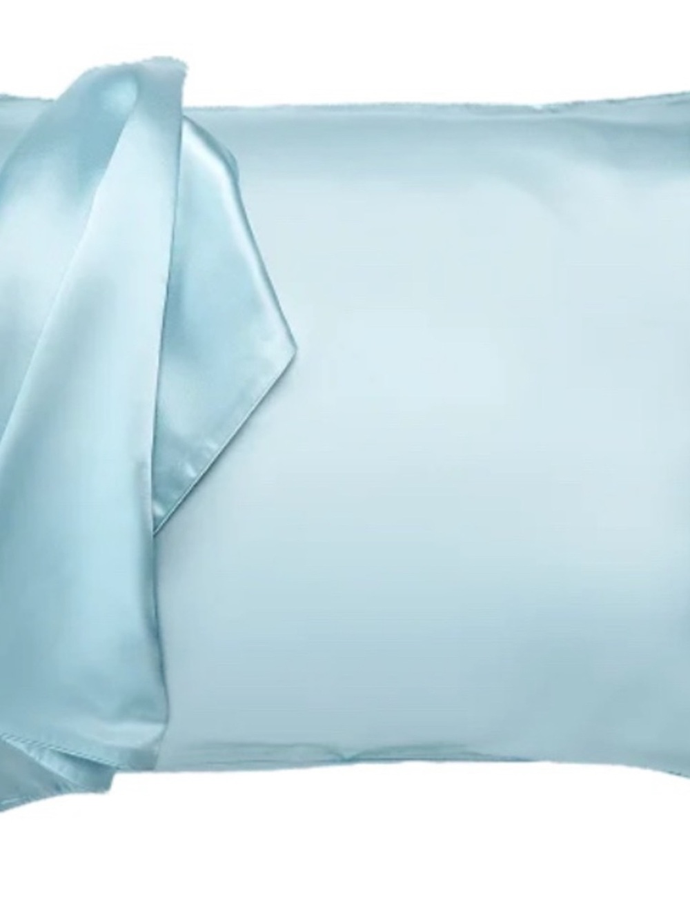 Light Blue mulberry bamboo Pillowcase
